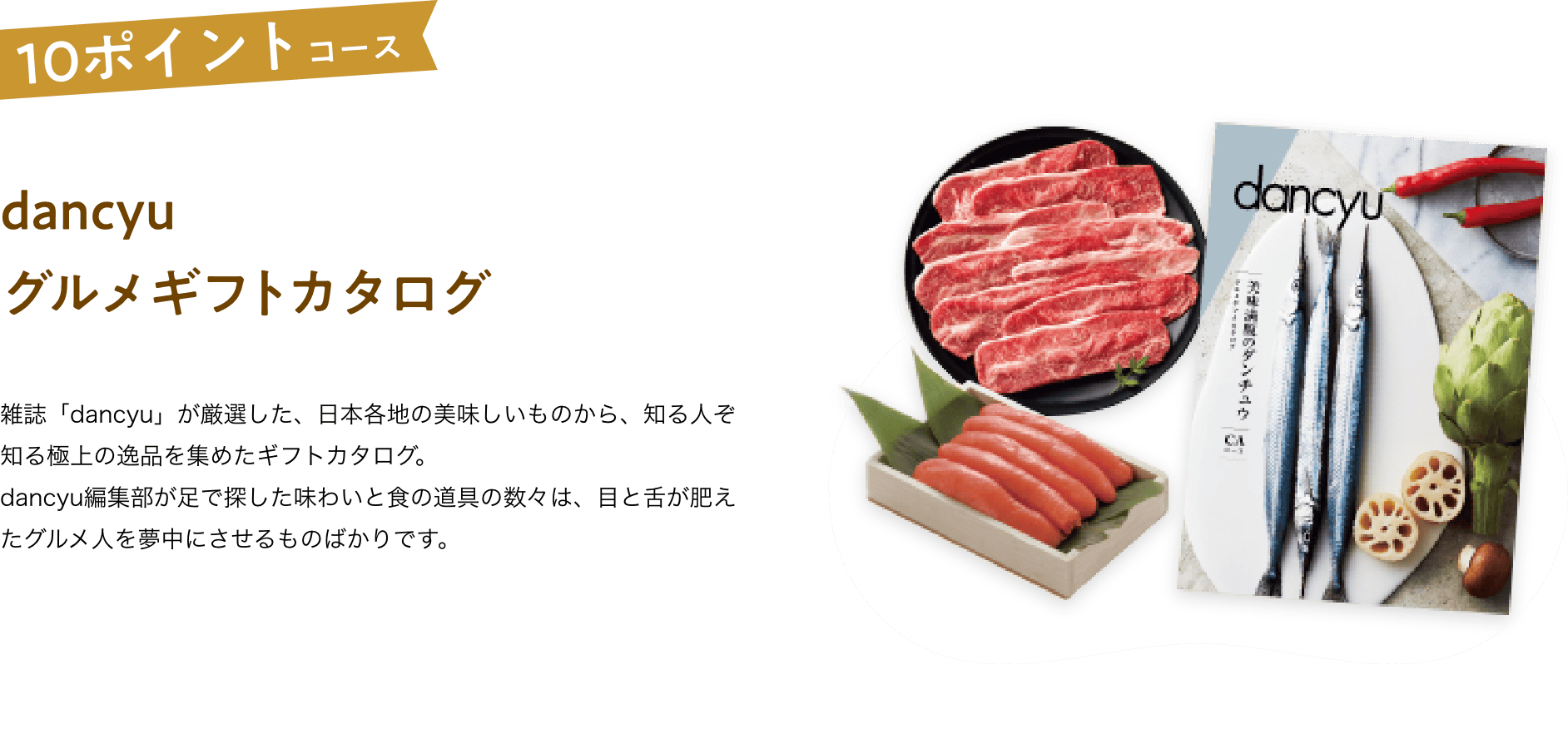 dancyu グルメギフトカタログ